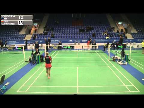 Badminton - Kati Tolmoff vs Olga Konon (WS, R32) - Swedish Masters 2016