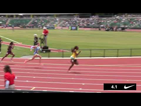Girls Championship 200m Final Section 1 - Nike Outdoor Nationals 2025 [Full Race Replay]