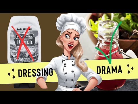 Salad Dressing 101: Fresh, Not Factory! (So Easy & Healthy)