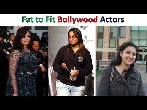 Top Bollywood Actresses Who went from Fat to Fit Video