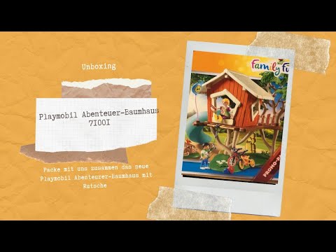 Playmobil unboxing vom Abenteuer Baumhaus 71001 Familie Schuhmann