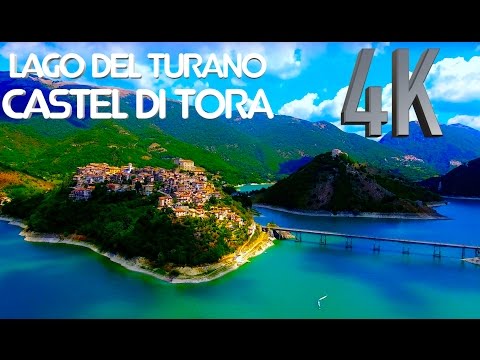 InFlight History 4K - I Borghi più belli d'Italia - Lago del Turano e Castel di Tora 4K(Ri) Drone 4K