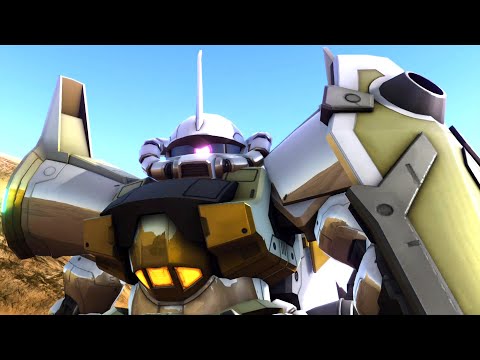 A Gun Turret, but AIRBORNE & GOLD - Gouf Flight Type (RAID) [Gundam: Battle Operation 2]