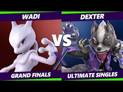 S@X 343 Grand Finals - WaDi (Mewtwo, ROB) Vs. Dexter [L] (Wolf, Lucina) Smash Ultimate - SSBU