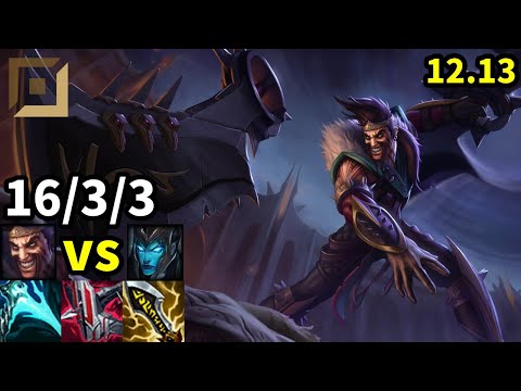 Draven ADC vs Kalista - KR Master | Patch 12.13