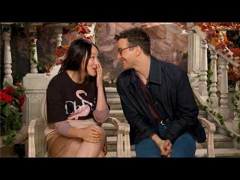 Luke Thompson and Yerin Ha Talk About THAT Intimate Bridgerton Scene 👀