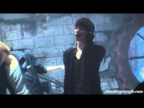 [fancam] 101009 SHINee jonghyun - hello rehersal @ MB