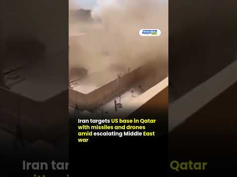 Iran targets US base in Qatar with missiles and drones amid escalating Middle East war