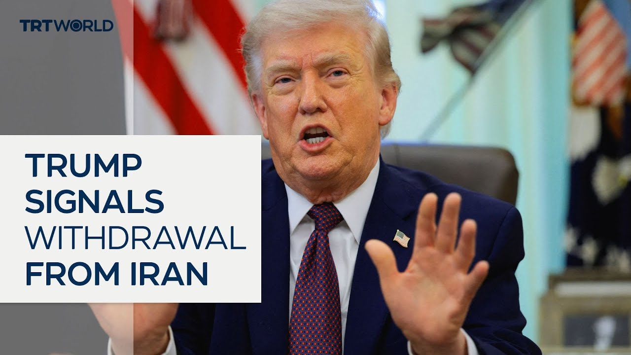 Video | White House: Trump to make announcement on Iran war on Wednesday