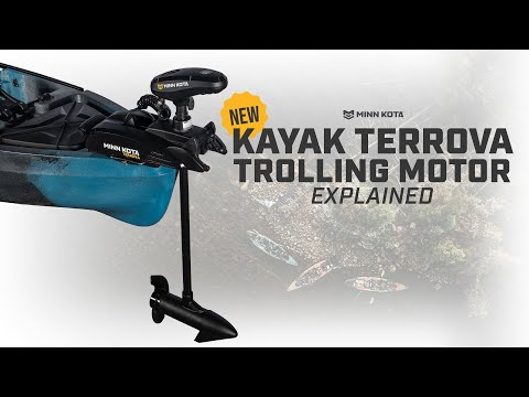 Kayak Terrova Trolling Motor [NEW from Minn Kota]