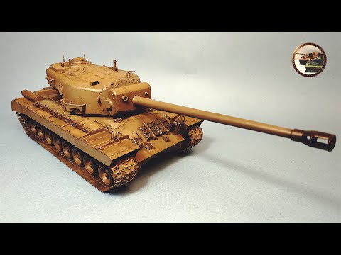 Сделал ТОПОВЫЙ американский Танк Т29. Модель Тяжёлого Танка в 1/35 от HobbyBoss
