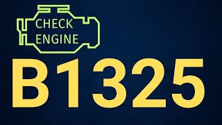 B1325 Code: System Voltage Out of Range – Causes, Symptoms & Fix