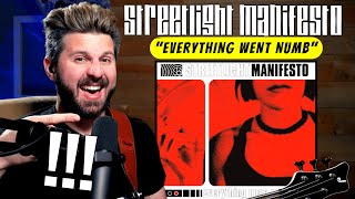 Bass Teacher REACTS to STREETLIGHT MANIFESTO - "Everything Went Numb"