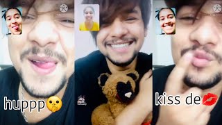 kiss de 💋 | longdistance relationship love | couplegoals | videocall | vishu aly