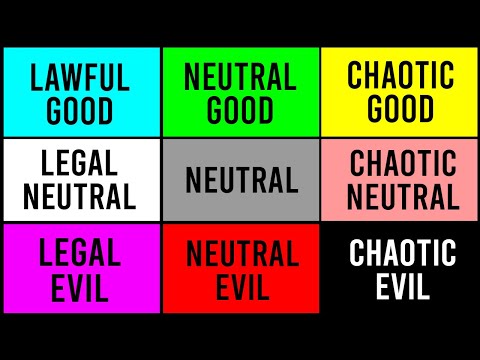 The 9 Moral Alignments - Which One Do You Have?