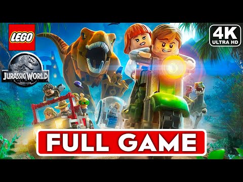 LEGO JURASSIC WORLD Gameplay Walkthrough FULL GAME [4K PS5 PRO] - No Commentary