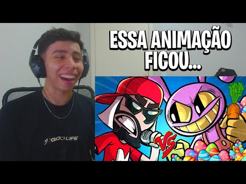 REACT Jax Vs. Mussa - Batalha de Rap (Desenho Animado)