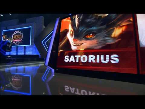 League Of Legends — Giants vs Origen  EU LCS 2017 Spring Game 3