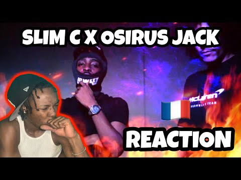 AMERICAN REACTS TO FRENCH DRILL RAP! Slim C feat Osirus Jack - All Blackz part. III REACTION