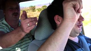 Peter Wackel Schwarze Natascha 2011 in der Wüste