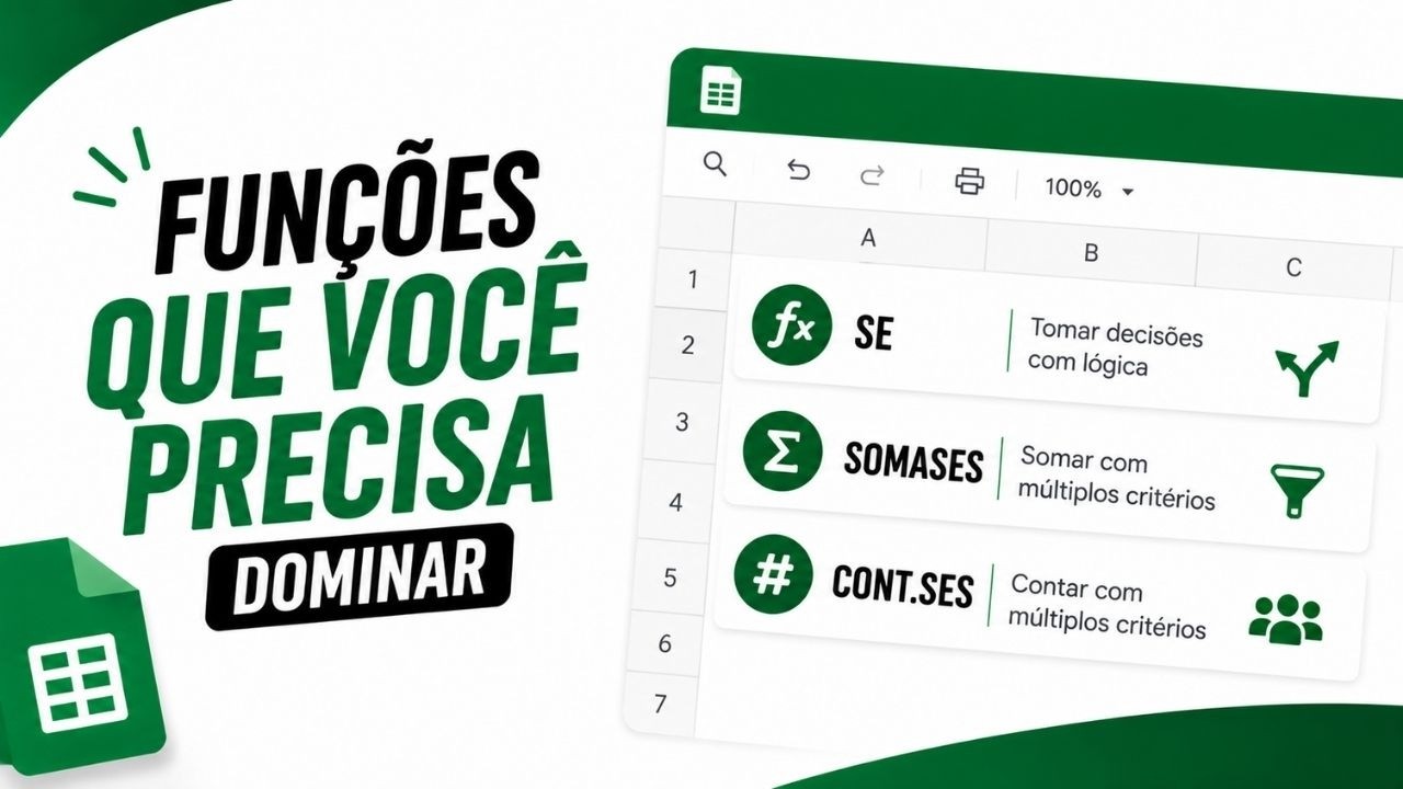 IF, SUMIFS and COUNTIFS in Google Sheets - Full lesson