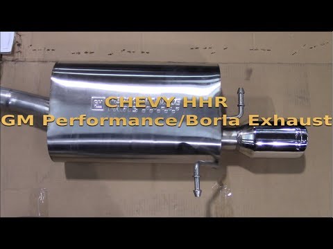 CHEVY HHR GM Performance/Borla Exhaust System Install