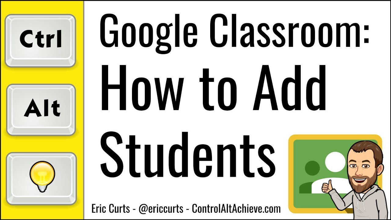 Google Classroom: How to Add Students - YouTube