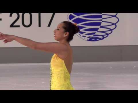 Amira El Bahi   Bronze Ladies I Free Skating Oberstdorf 2017