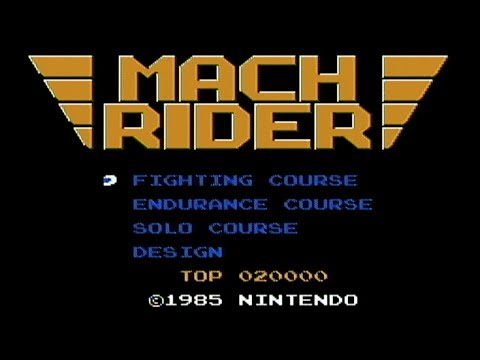 mach rider nes rom