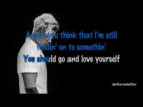 Justin Bieber - Love Yourself [Karaoke/Instrumental]
