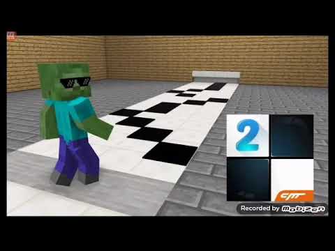 Monster School : Piano Tiles - Minecraft Animation