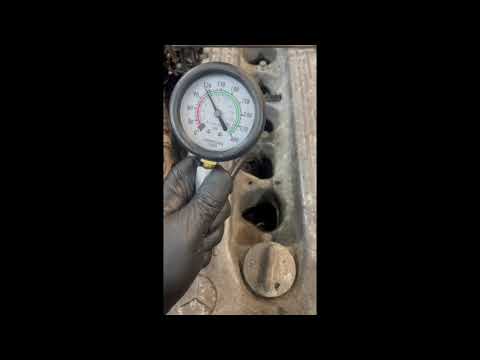 Mercedes-Benz W114 280CE Coupe 6 Cylinder Petrol Engine M110 COMPRESSION TEST #automobile