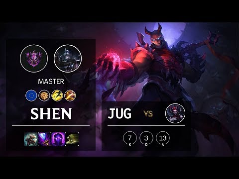 Shen Jungle vs Elise - EUW Master Patch 10.6