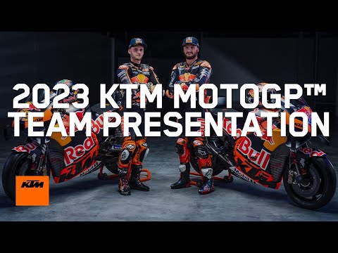 MotoGP2023 Red Bull KTM Factory Racingのマシンお披露目動画
