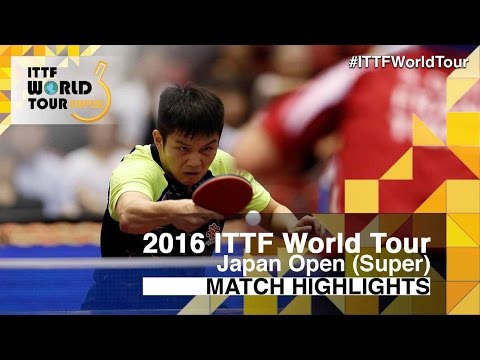 2016 Japan Open Highlights: Fan Zhendong vs Simon Gauzy (1/4)