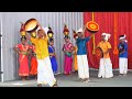 Army Pre Primary School OD Avadi Annual Day Celebration 2023 UKG A Karagattam Dance