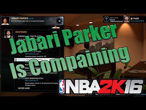 NBA 2K16 MyGM Ep 4 - Jabari Parker Is Complaining