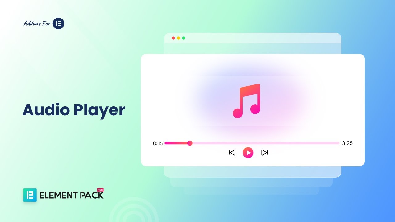 Audio Player Video Thumbnail