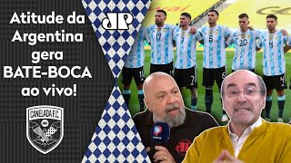 ‘A Argentina agiu, sim, de má fé’: Suspensão de jogo do Brasil gera bate-boca