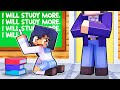 Having a STRICT TEACHER in Minecraft! DEFAULT Thumbnail