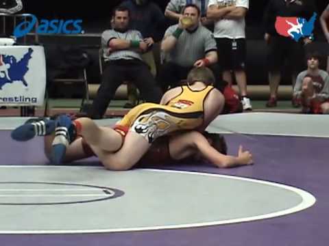 USAW Cadet Folkstyle Nationals: 125 pound final - Neal Molloy vs. Ryan Bullock