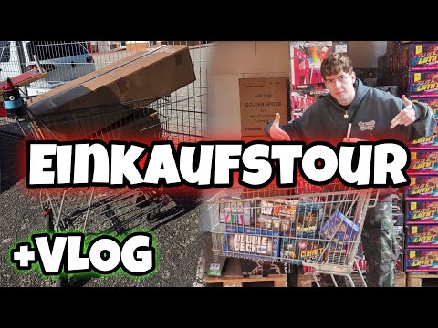 XXL Feuerwerk EINKAUFSTOUR bei BEISEL PYROTECHNIK + VLOG & FEUERWERK