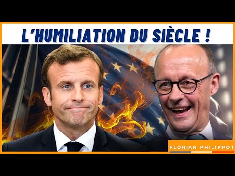 Things are heating up: the German chancellor humiliates Macron live and in public!