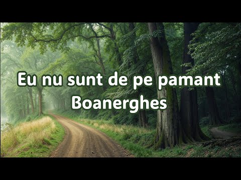 Eu nu sunt de pe pamant - grupul Boanerghes Paris