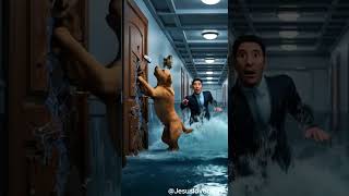 Abandoned baby. Sinking ship. Then the DOG did this #animalrescue