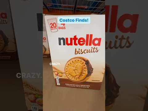Nutella Biscuits at Costco! #nutella #nutellabiscuits #nutellacookies #costco #costcofinds