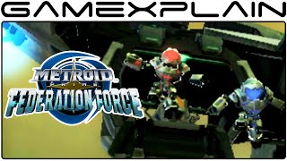 7-Minutes of Metroid Prime: Federation Force Gameplay (3DS Direct Feed)