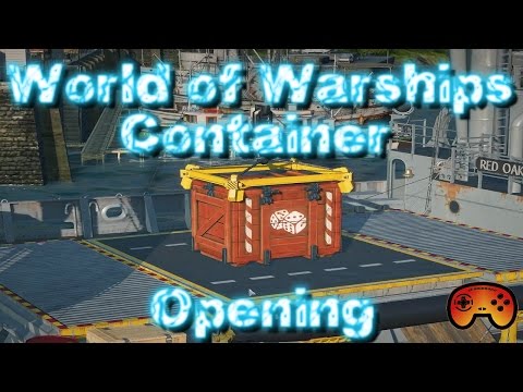 Wir öffnen einen Container - World of Warships - Gameplay - German - World of Warships Container