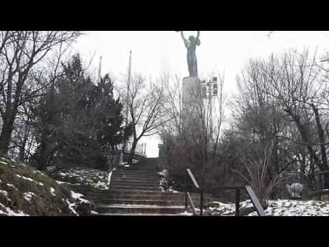 Gellert Hill em Budapeste - belas vistas do Danúbio.