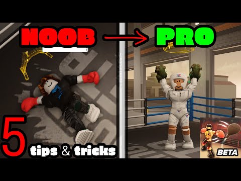 5 TIPS/TRICKS TO BECOME BETTER IN BOXING BETA *2025* (ROBLOX)